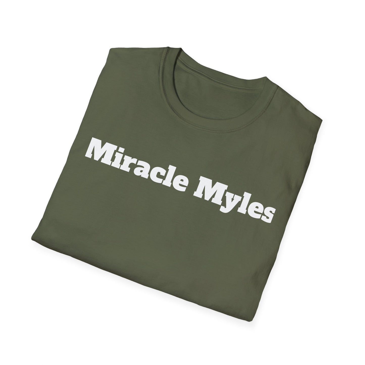 Miracle Myles unisex T-Shirt- no scripture