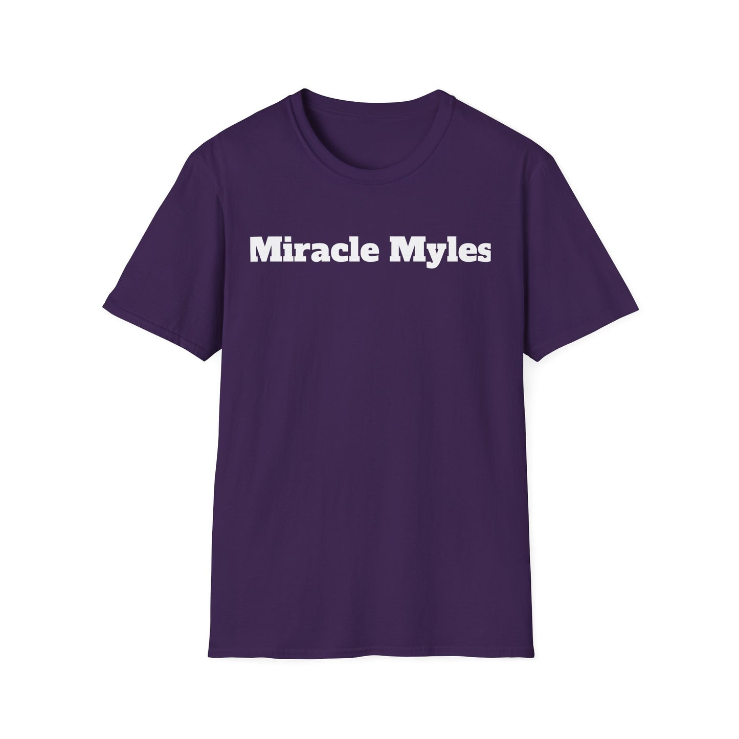 Miracle Myles unisex T-Shirt- no scripture
