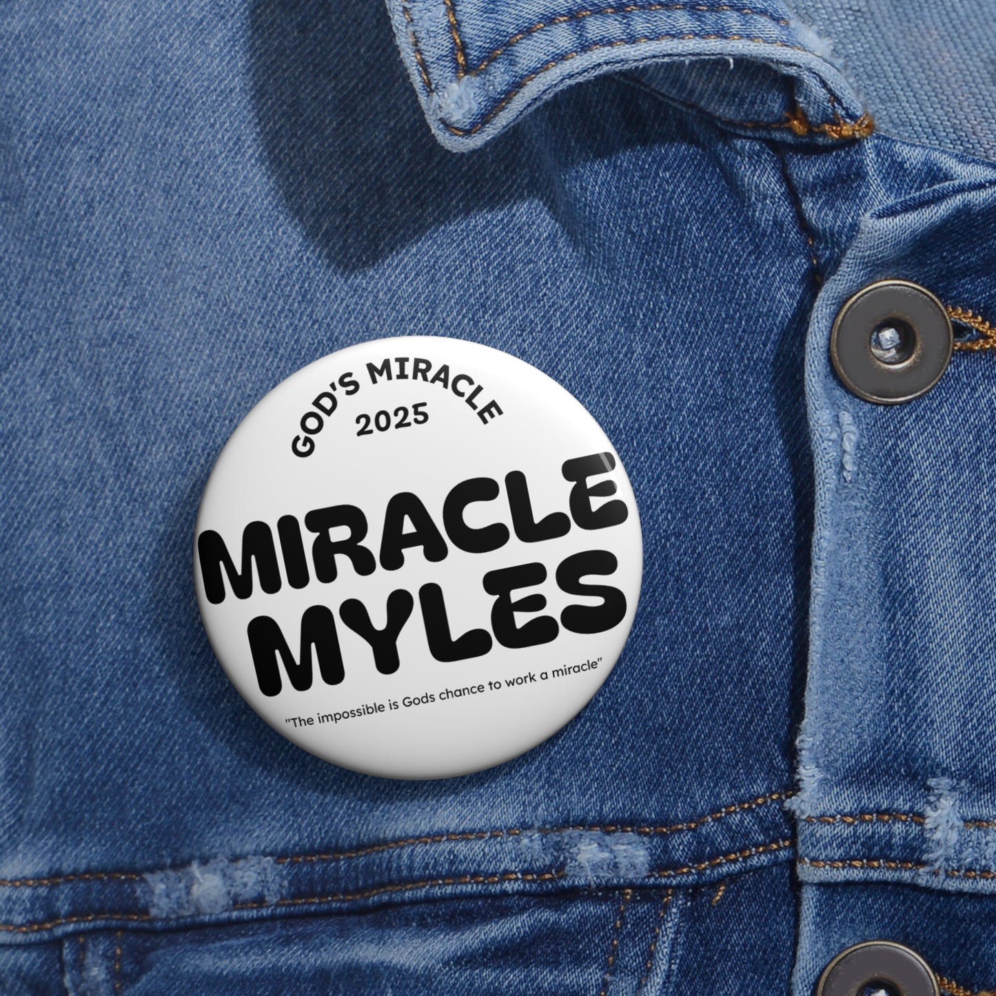 Miracle Myles Mircle pin