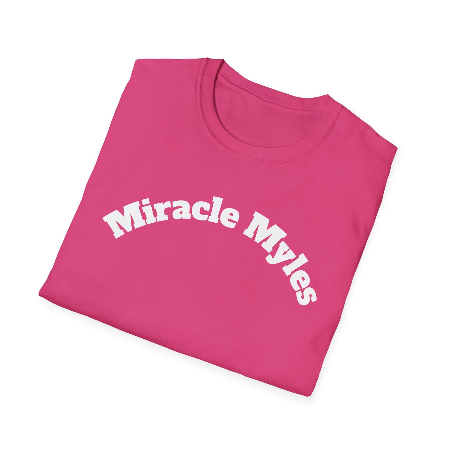 Miracle Myles unisex T-Shirt- no scripture