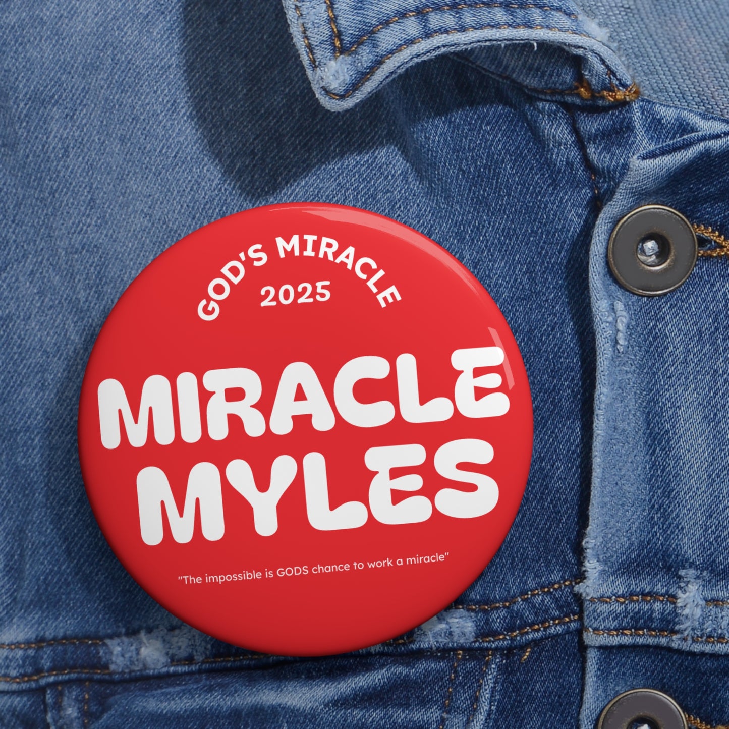 Miracle Myles -Miracle Pin