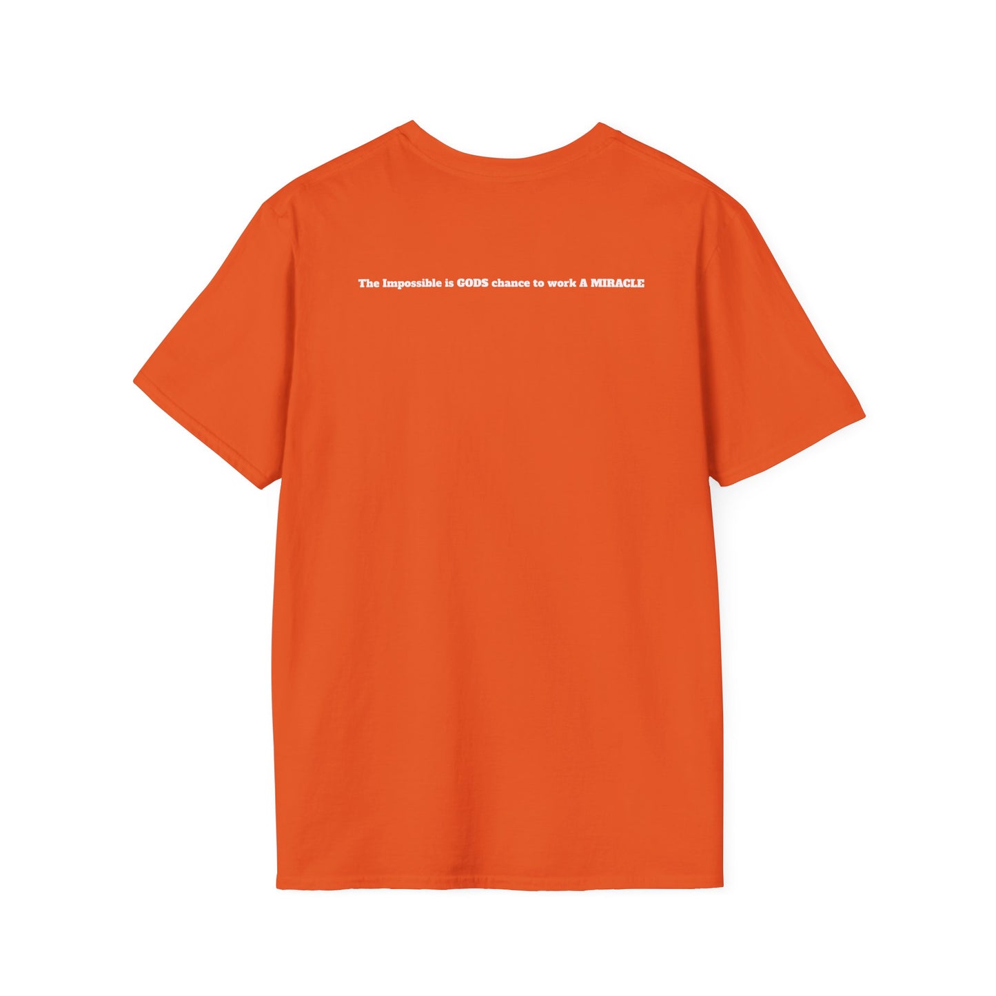 Miracle Myles unisex T-Shirt- no scripture