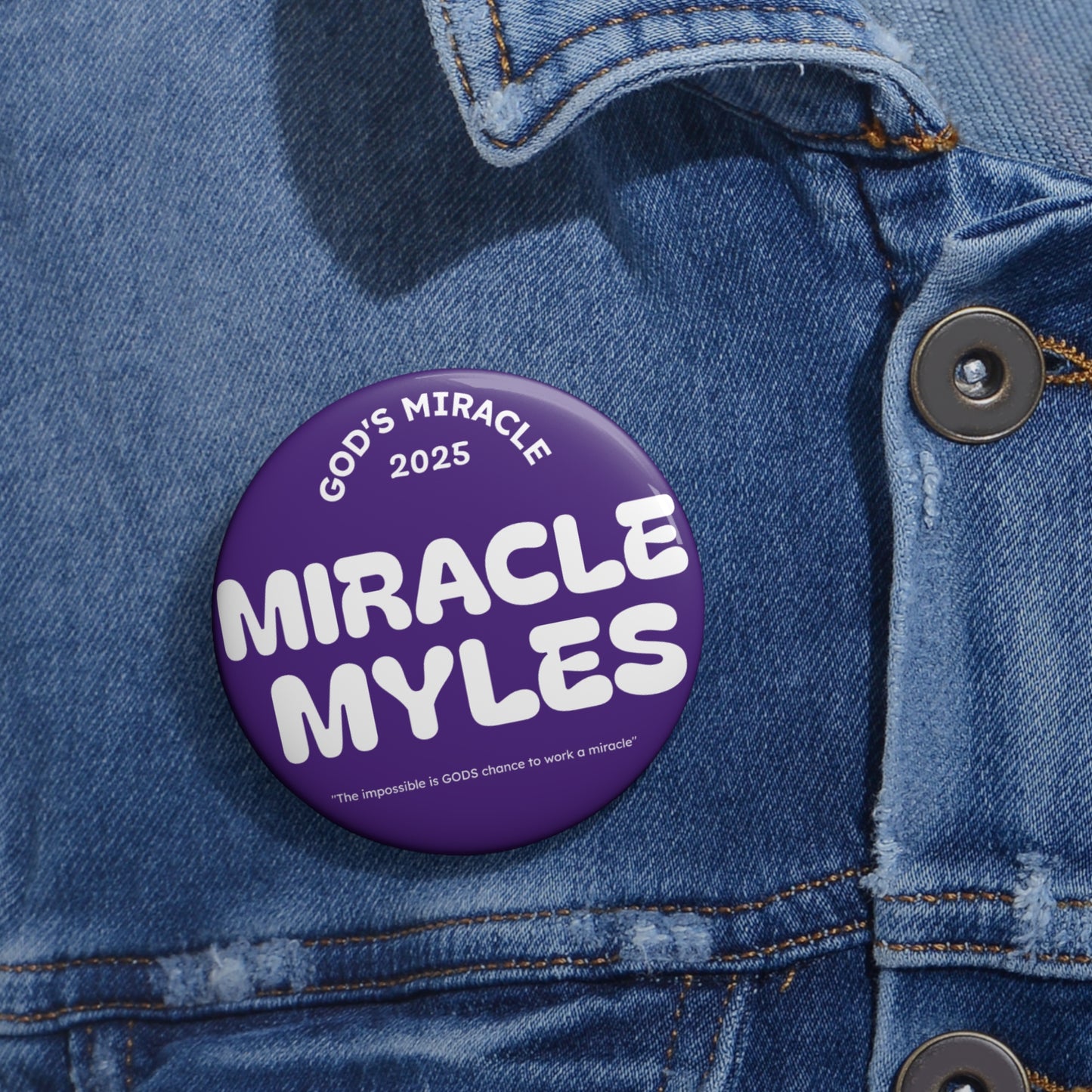 Miracle Myles -Miracle Pin