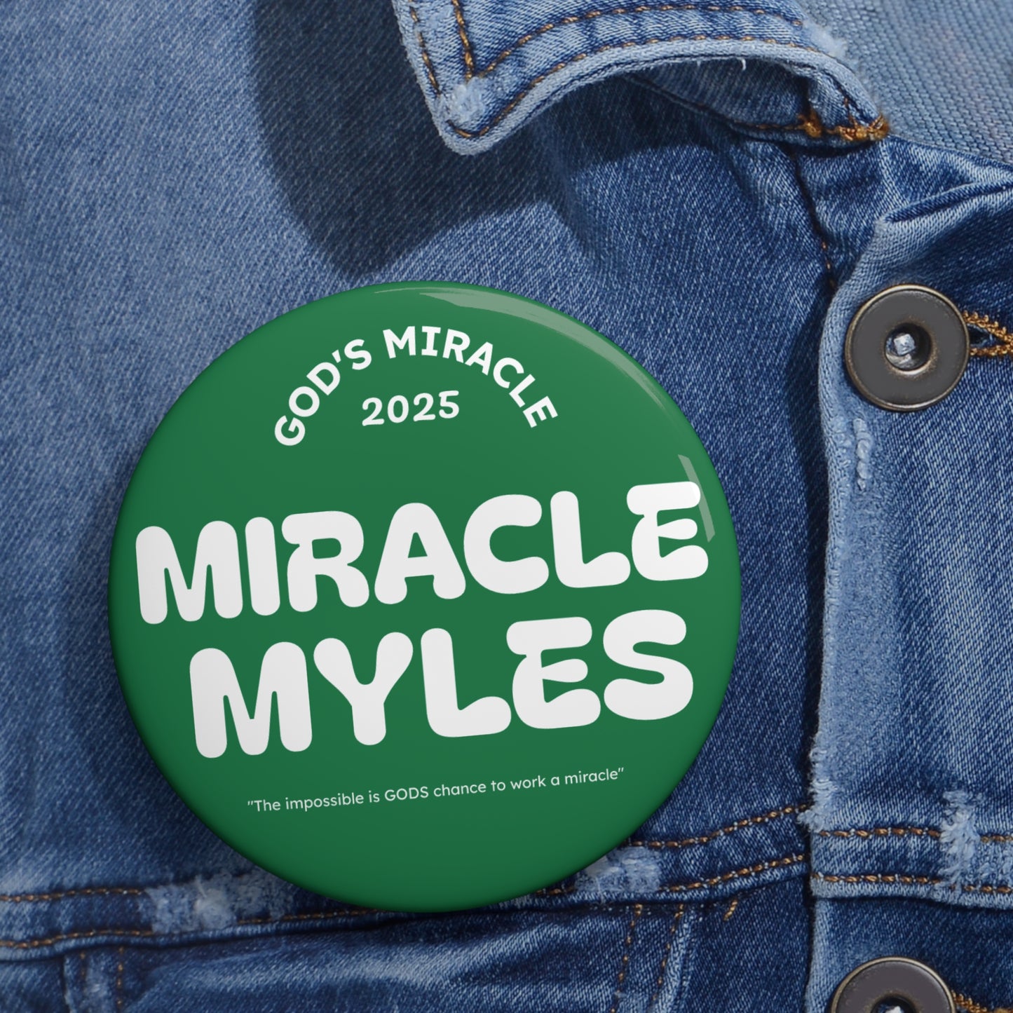 Miracle Myles -Miracle Pin