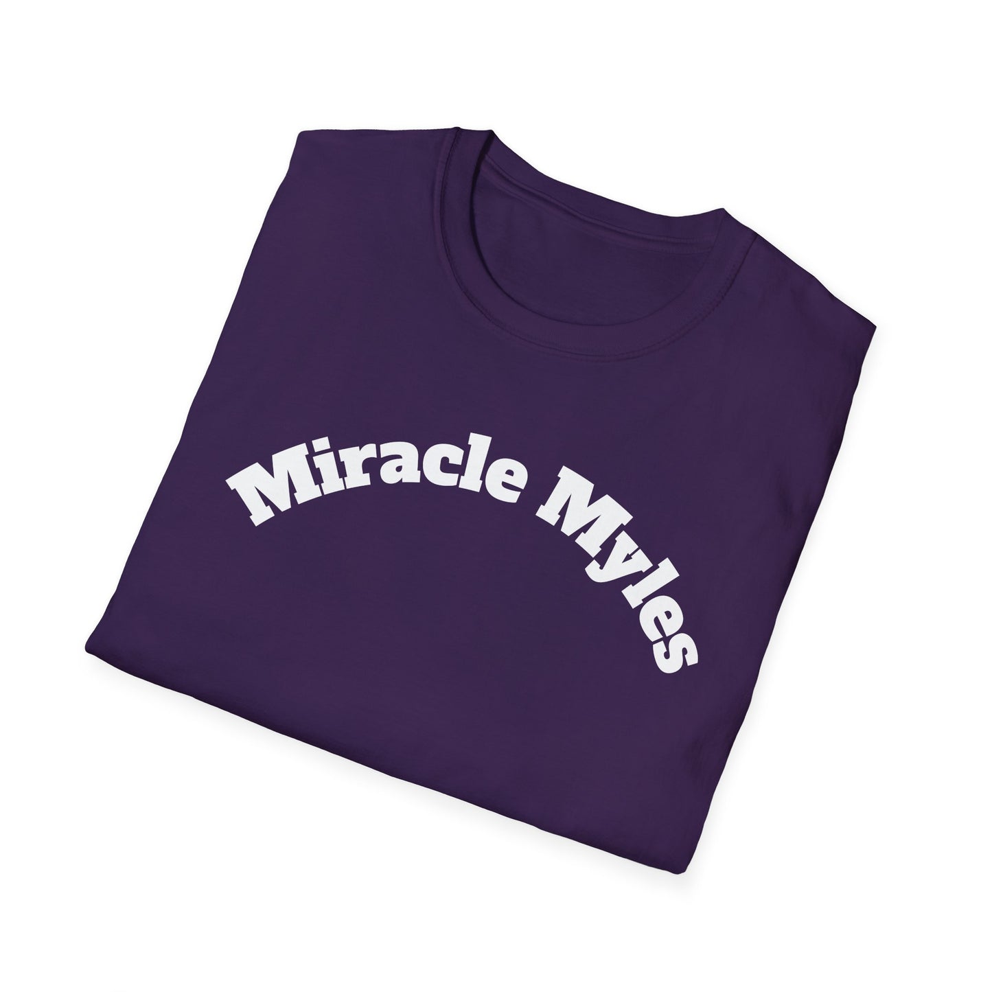 Miracle Myles unisex T-Shirt- no scripture