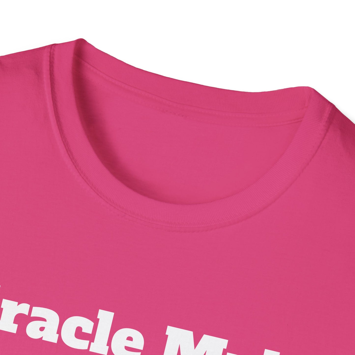 Miracle Myles unisex T-Shirt- no scripture