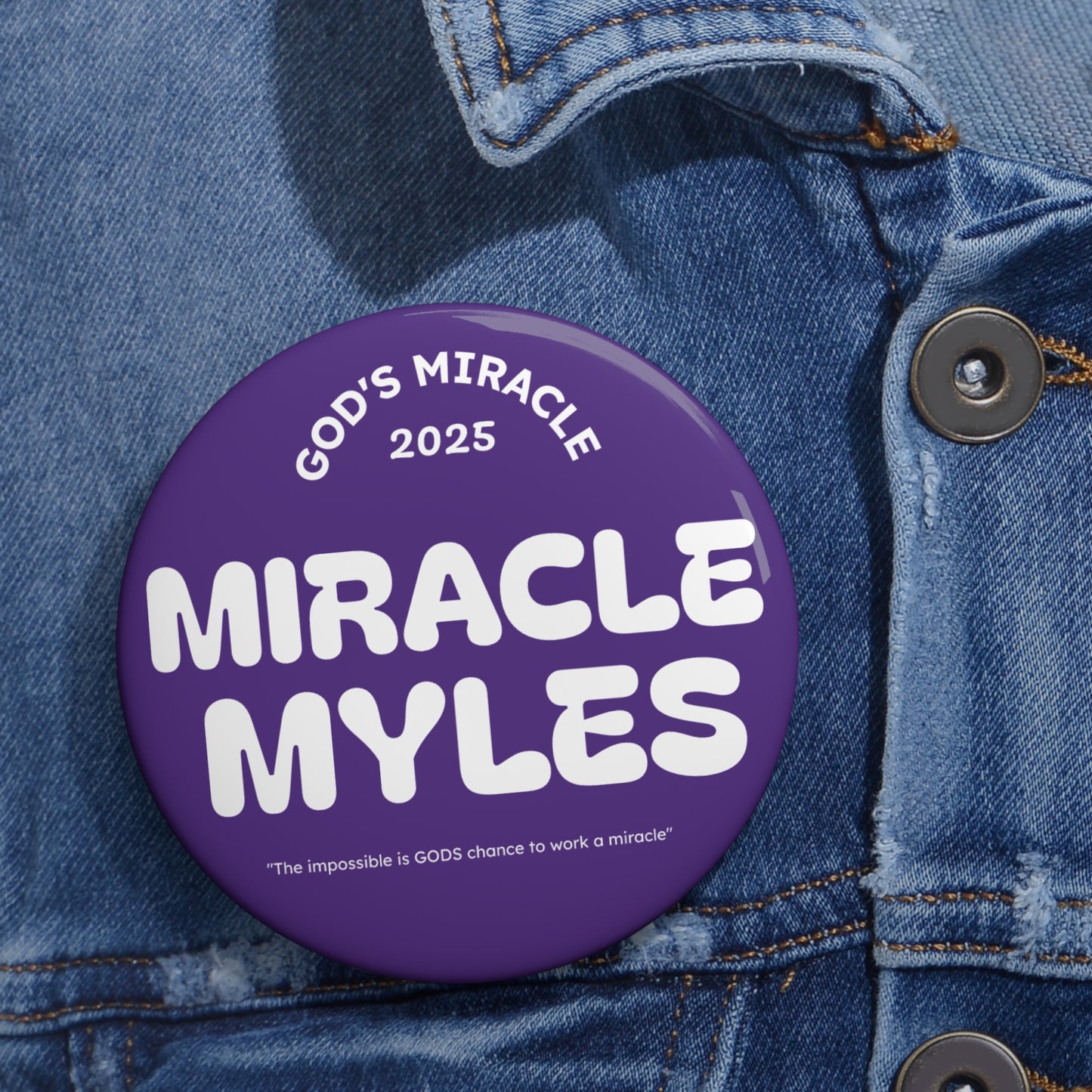 Miracle Myles -Miracle Pin