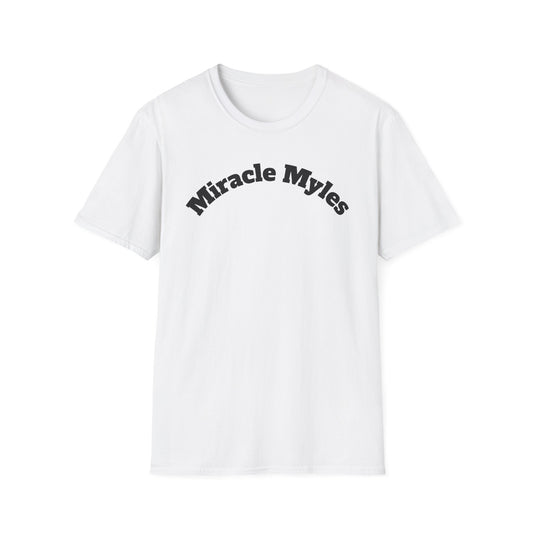 White Miracle Myles Unisex T-Shirt w/scripture